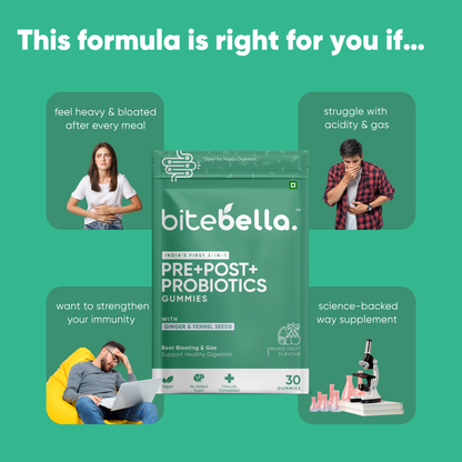 PRE+POST+PREBIOTICS GUMMIES