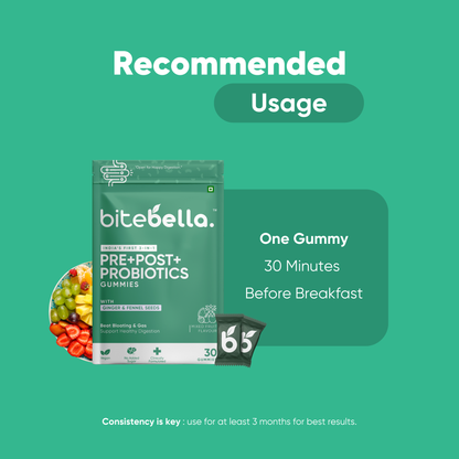 PRE+POST+PREBIOTICS GUMMIES