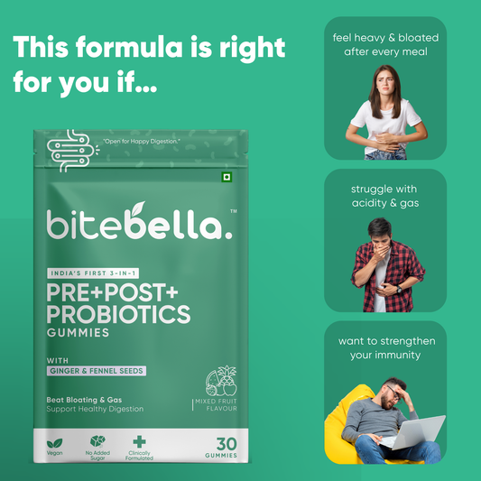 PRE+POST+PREBIOTICS GUMMIES