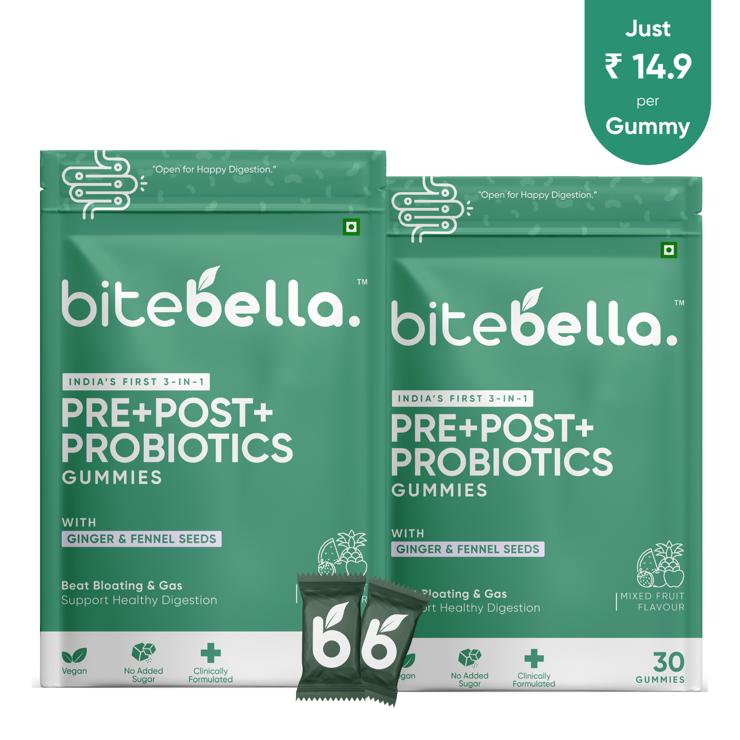 PRE+POST+PREBIOTICS GUMMIES