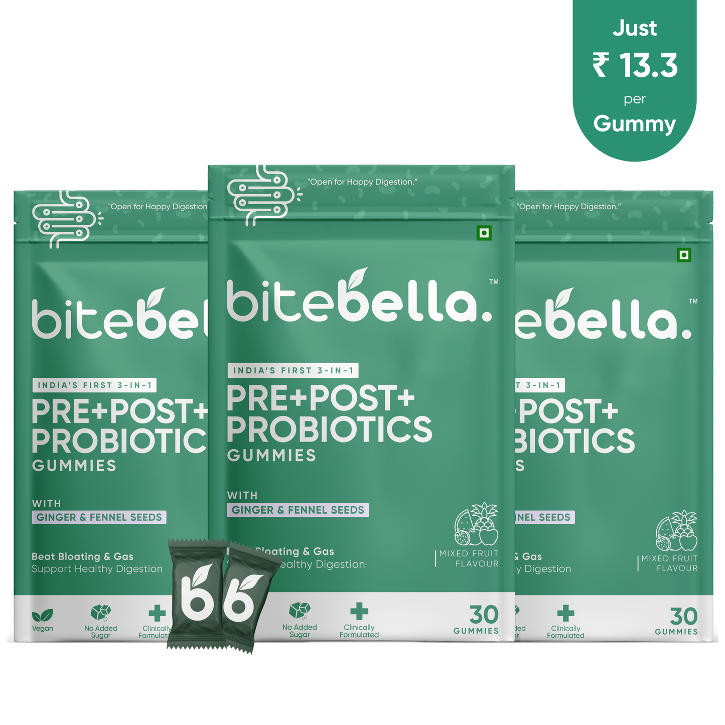 PRE+POST+PREBIOTICS GUMMIES